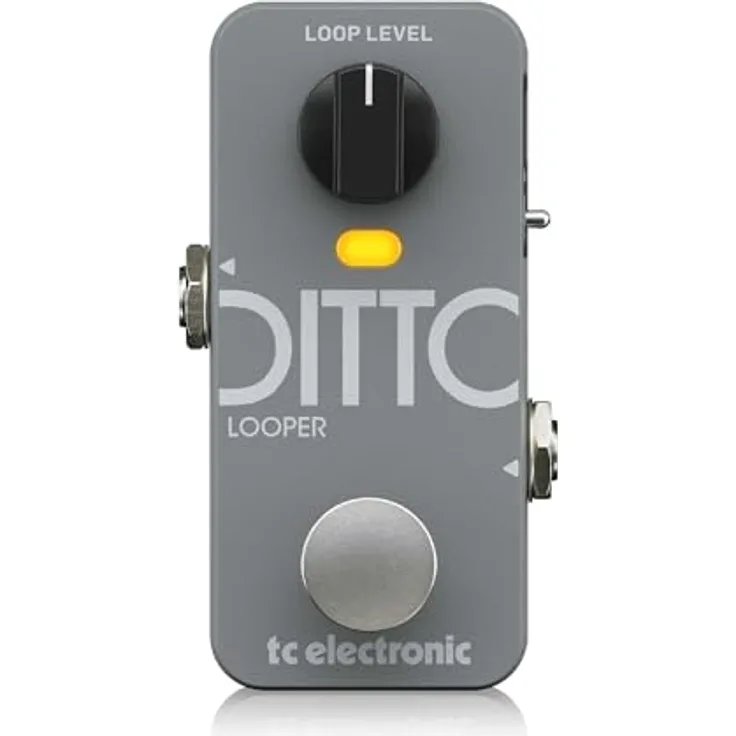 TC Electronic DITTO 2 LOOPER, Guitar Looper Pedal für Live-Auftritte mit bis zu 5 Minuten Looping-Speicher