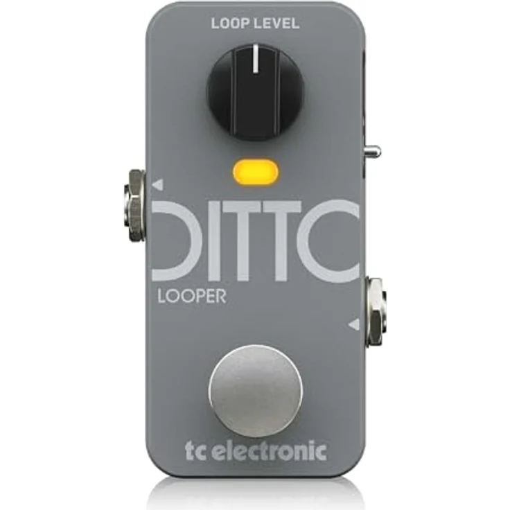 TC Electronic DITTO 2 LOOPER, Guitar Looper Pedal für Live-Auftritte mit bis zu 5 Minuten Looping-Speicher