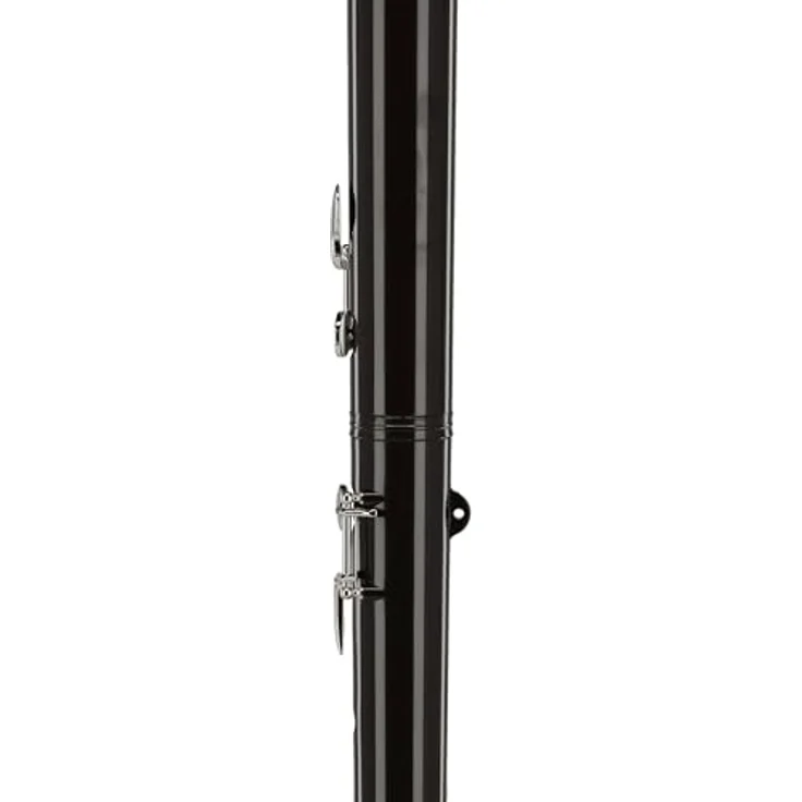 Aulos 533B Symphony Bass Recorder, barocke Griffweise, gebogener Windkanal, 4 Klappen, elfenbeinfarbige Komponenten, dunkelbrauner Korpus, inkl. Tasche – Bild 6