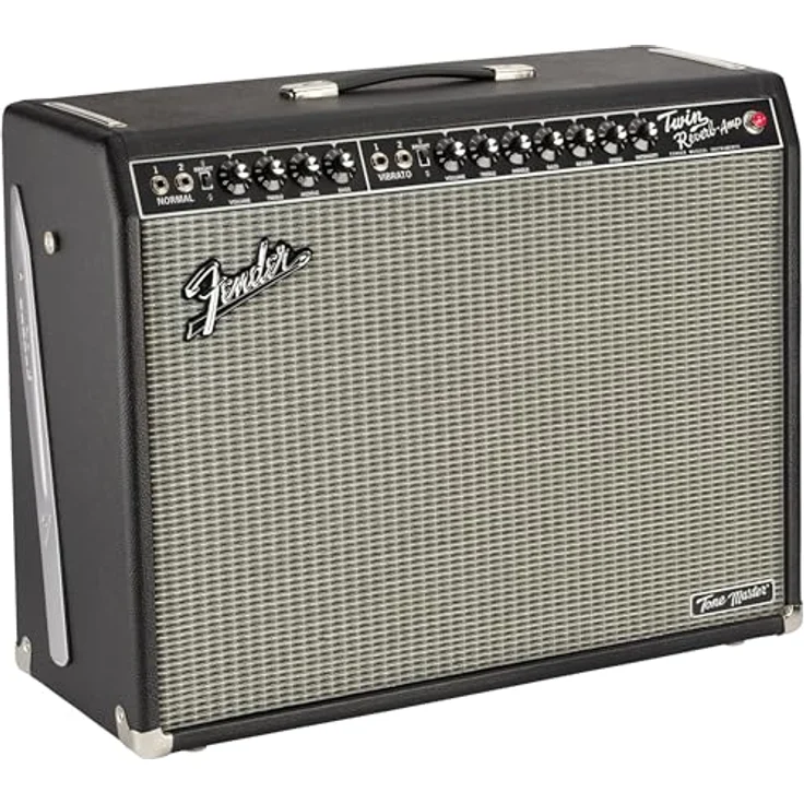 Fender Tone Master Twin Reverb, Digitaler E-Gitarren Combo mit 200 Watt, 2x 12" Jensen N-12K Lautsprechern, inkl. 2-Fach Fußschalter und Dustcover – Bild 3
