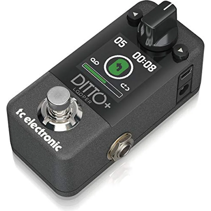tc electronic Ditto + Looper, Gitarren-Effektgerät mit 60 Minuten Loopzeit, 99 Loops und unbegrenzten Overdubs – Bild 6
