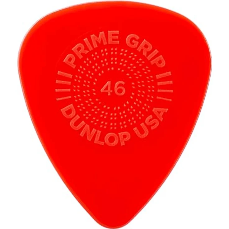 Jim Dunlop Plektrum Delrin 500 Prime Grip, 0,46mm, 12 Stück, schwarz – Bild 4