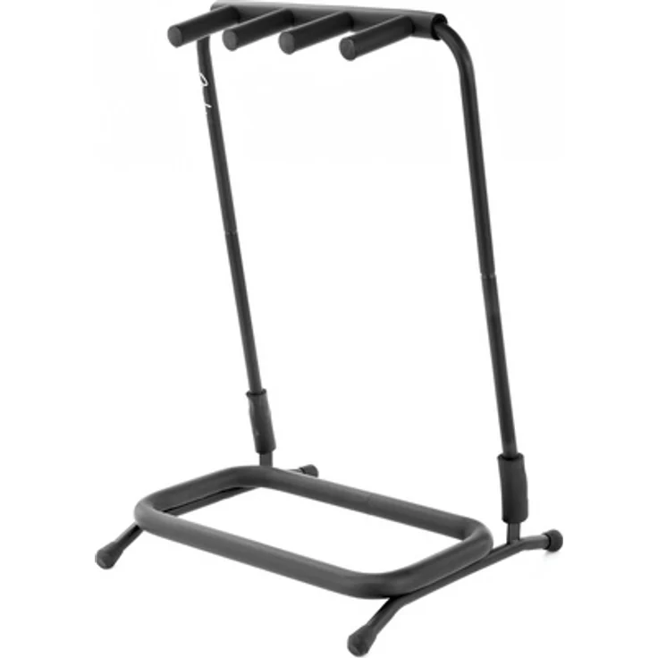 Fender Multi Guitar Stand 3, Gitarrenständer für 3 E-Gitarren/Westerngitarren/Bässe, Schwarz, 48 x 70 x 42 cm – Bild 1