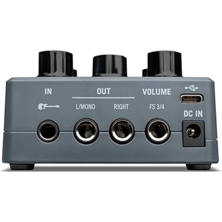 Line6 Pod Express Bass, Multi-Effektpedal für E-Bass mit 7 Verstärker- und 17 Effektmodellen, Fußpedalformat – Bild 4