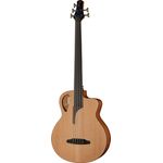 Furch Bc 61-CM5 Fretless, Akustikbass mit 5 Saiten, massiver AA Zederndecke, Venetian Cutaway, Natur offen porig, inkl. Gig Bag