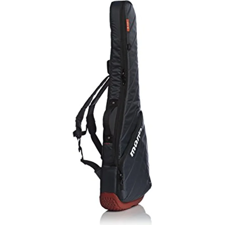 Mono Cases Vertigo Electric Guitar (M80-VEG-GRY), professionelles Gigbag für E-Gitarre, grau, wasserabweisendes Sharkskin Nylon, 20mm Polsterung, Headlock-System, große Zubehörtasche – Bild 4