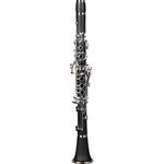 RZ Clarinets C-Clarinet Student 17/6, C-Klarinette (Boehm-System) aus hochwertigem ABS mit versilberter Mechanik, inkl. 2 Birnen, Koffer und Reinigungsset