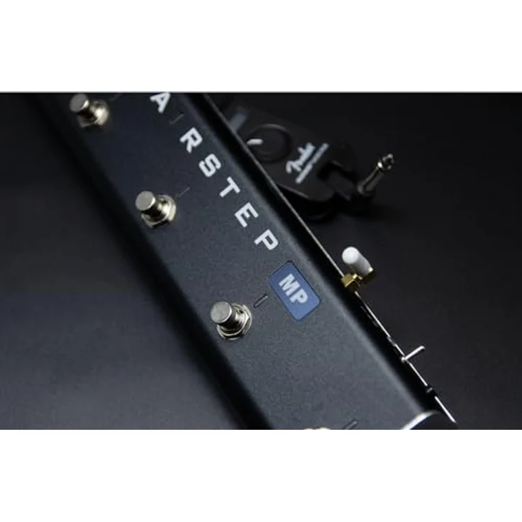 Xsonic Airstep MP Edition, kabelloser Fußschalter für Gitarren-Effektgeräte mit Plug-and-Play, 100 Stunden Akkulaufzeit, Aluminium-Gehäuse – Bild 2