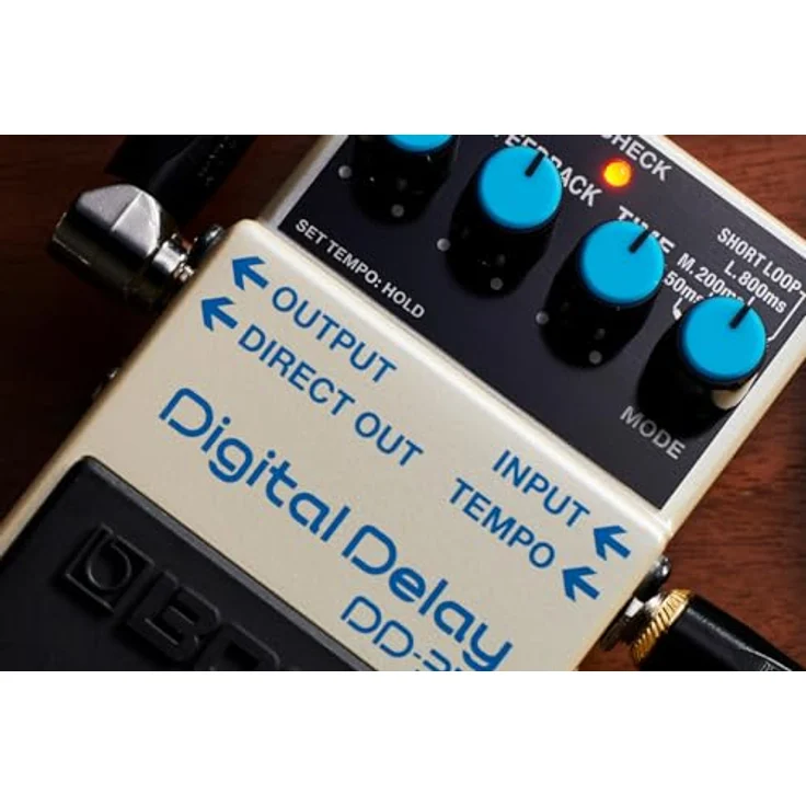 Boss DD-3T Digital Delay, Effektpedal mit regulierbaren Delay-Tempi und 4 Reglern, kompaktes Design – Bild 4