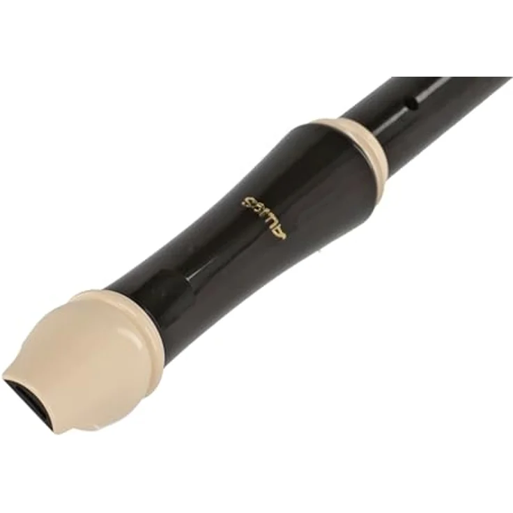 Aulos 209B Robin, Alto Recorder mit barocker Griffweise, Doppelloch und gebogenem Windkanal, dunkelbraun, inkl. Tasche und abnehmbarer Daumenstütze – Bild 3