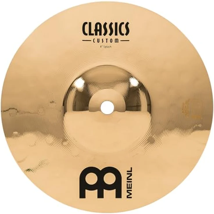 Meinl 08" Classics Custom Splash, Schlagzeugbecken mit brillant Oberfläche und klarem, gläsern klingendem Sound – Bild 1