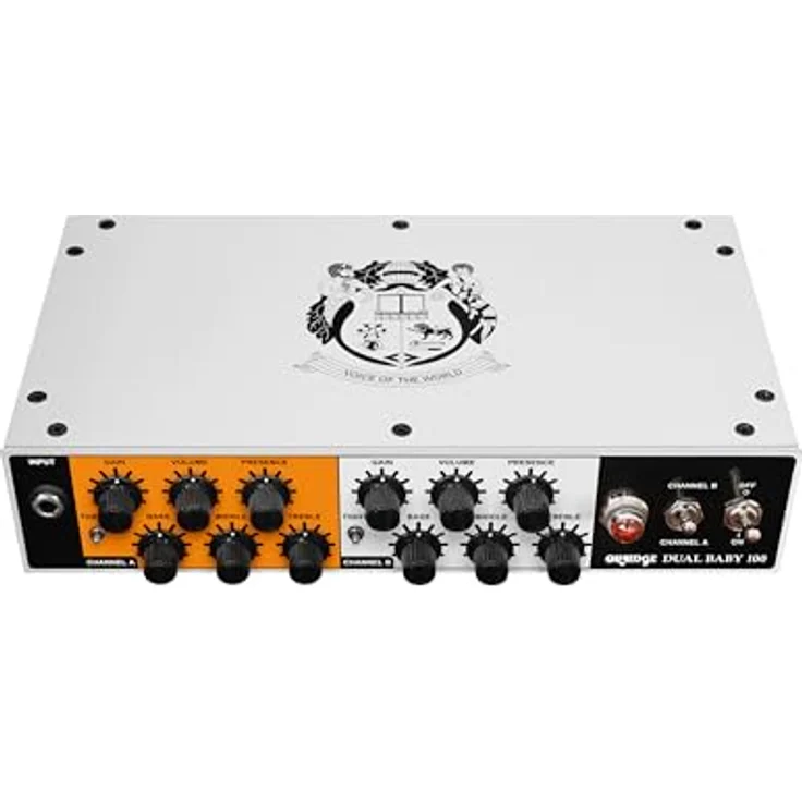 Orange Dual Baby 100, 100 Watt Gitarren Topteil mit Class A/B Transistor Endstufe und kanalumschaltbarer Vorstufe – Bild 7