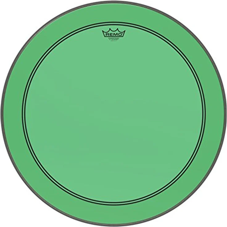 Remo 20" P3 Colortone Purple Bass Drum Schlagfell, einschichtig, 10 mil mit Dämpfungsring, inklusive Falam Slam – Bild 9