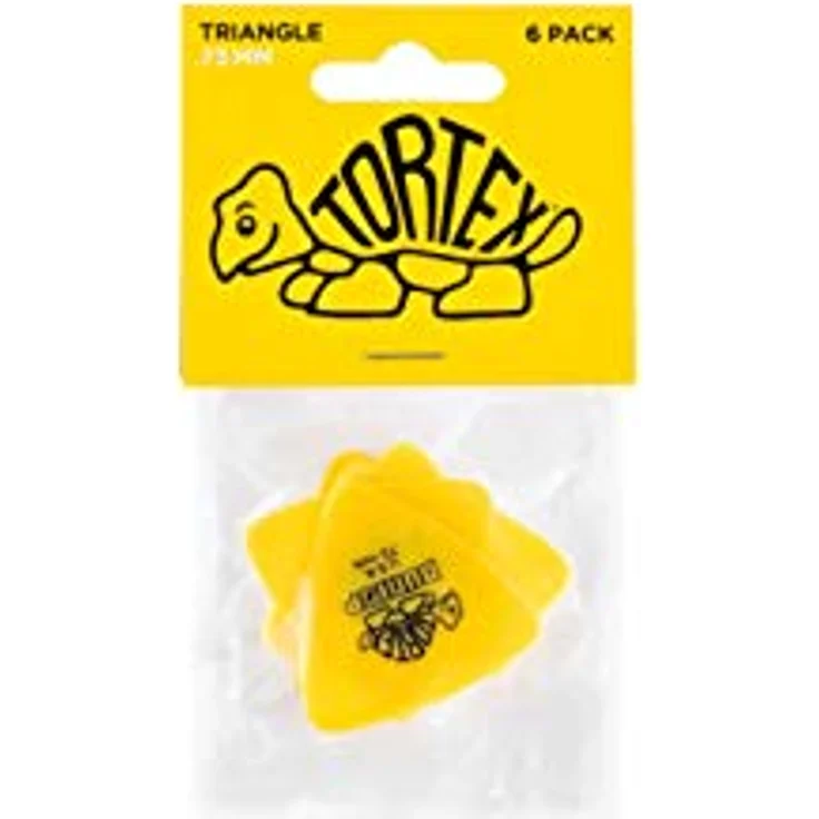 Dunlop Tortex Triangle 0,73mm, 6er Plektren Set in Dreiecksform – Bild 4