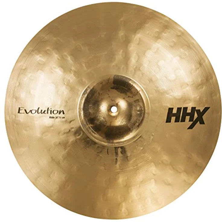 Sabian 20" HHX Evolution Ride, Brillantes Schlagzeugbecken mit klarer Ansprache und warmer Klangfarbe – Bild 1