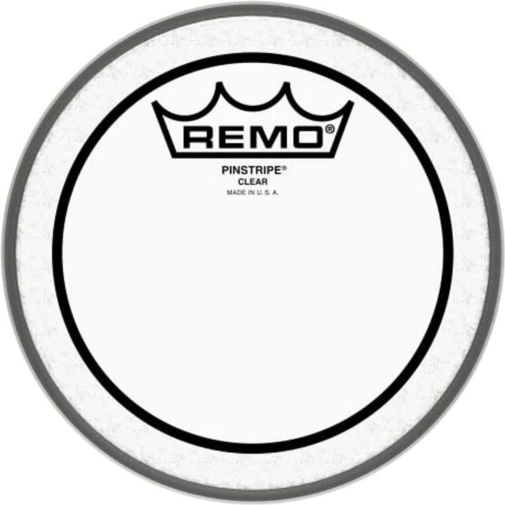 Remo Schlagzeugfell Pinstripe Transparent, 6" mit klaren Klang und optimierter Dämpfung, Modell PS-0306-00 – Bild 1