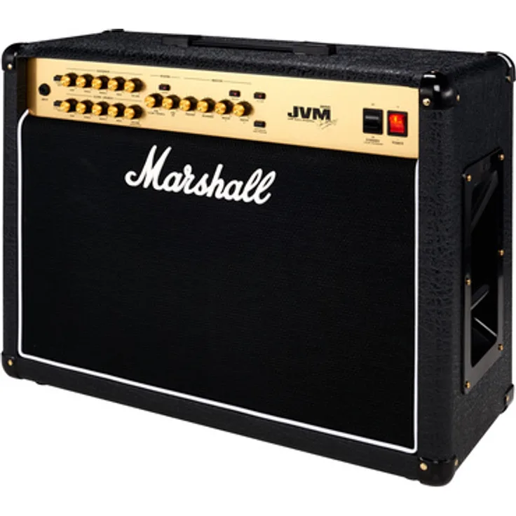 Marshall JVM205C, E-Gitarren-Combo mit 2x12" Lautsprechern, 50 Watt, 2 Kanäle, 6 Grundsounds, 2 Effektwege, Reverb, MIDI steuerbar