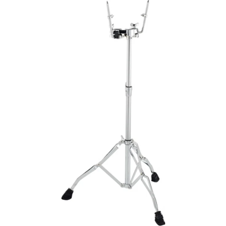 Tama HTW49WN Double Tom Stand, Doppeltomständer mit Stage Master Serie, Doppelstrebig, Omniball Tom Halterungen, 10,5mm Durchmesser Tom-Rod