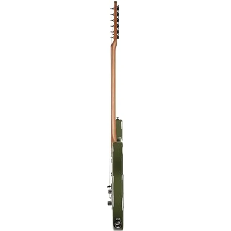 Cort G250 SE Olive Dark Green, ST-Style E-Gitarre mit Linden Korpus, geröstetem Ahorn Hals und VTS63 & VTH59 SSH Pickups – Bild 6