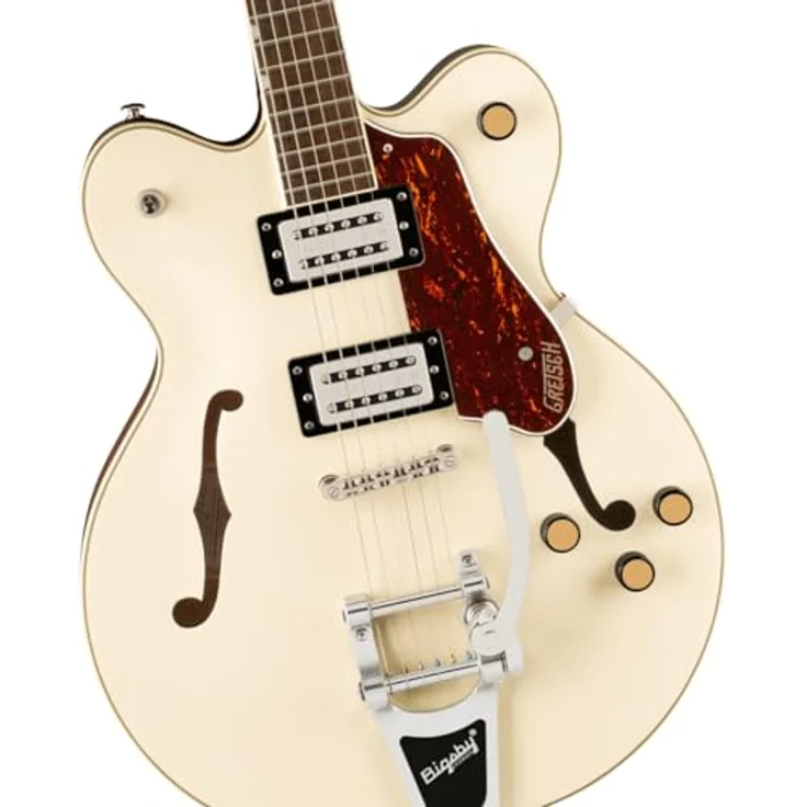 Gretsch G2622T Streamliner DC E-Gitarre, Ahorn laminiert, Vintage White, Broad'Tron Pickups, Bigsby B70 – Bild 4