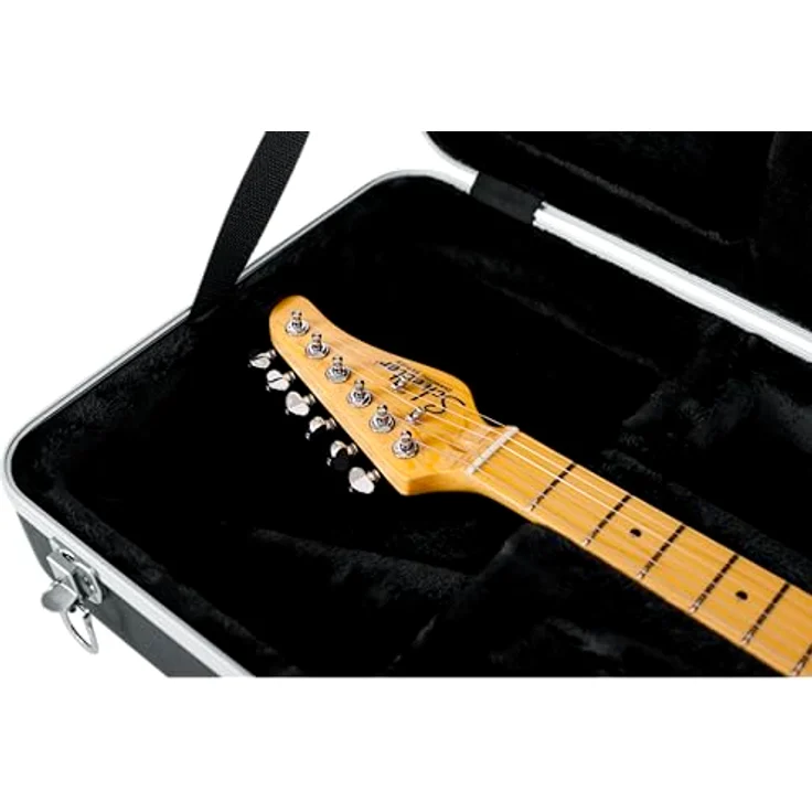 Gator GC-Electric-A, Gitarrenkoffer für ST/T-Style, ABS, mit Alu-Schließprofil und Zubehörfach, Innenmaße 47,63 cm Korpuslänge, 4,08 kg – Bild 11