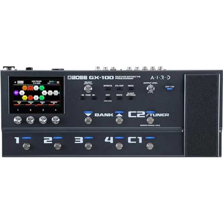 Boss GX-100, Gitarren-Multieffektpedal mit 23 Verstärkertypen, 150 BOSS Effekten und 200 Speicherplätzen – Bild 1