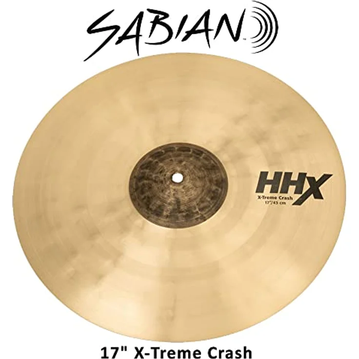 Sabian 17" HHX HHXtrem Crash Trad., dunkles und explosives Schlagzeugbecken mit breitem Soundspektrum – Bild 2