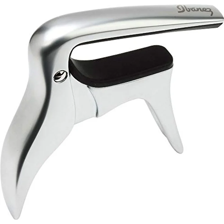 Ibanez IGC10 Capo, Einhändig bedienbarer Kapodaster für E-Gitarre & Akustikgitarre, 68g – Bild 1