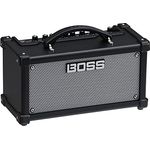 BOSS DUAL Cube LX Gitarrenverstärker, vielseitiger Desktop-Verstärker mit professionellen Sounds und robuster Konstruktion
