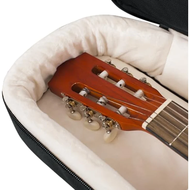 Gator G-PG Classic Guitar, Gitarrentasche der ProGo Ultimate Serie mit 25 mm Polsterung, Schwarz, inkl. Regenhülle und mehreren Taschen – Bild 10