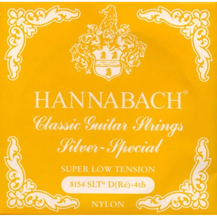 Hannabach Saiten für Klassikgitarre Serie 815 Super Low Tension Silver Special, hochwertige Allzweck-Saiten mit nickelfreier Beschichtung, Made in Germany