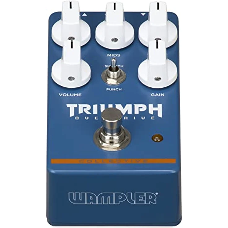 Wampler Triumph Overdrive, Dual Voice Overdrive-Pedal mit Smooth- und Punch-Modus, made in USA – Bild 3