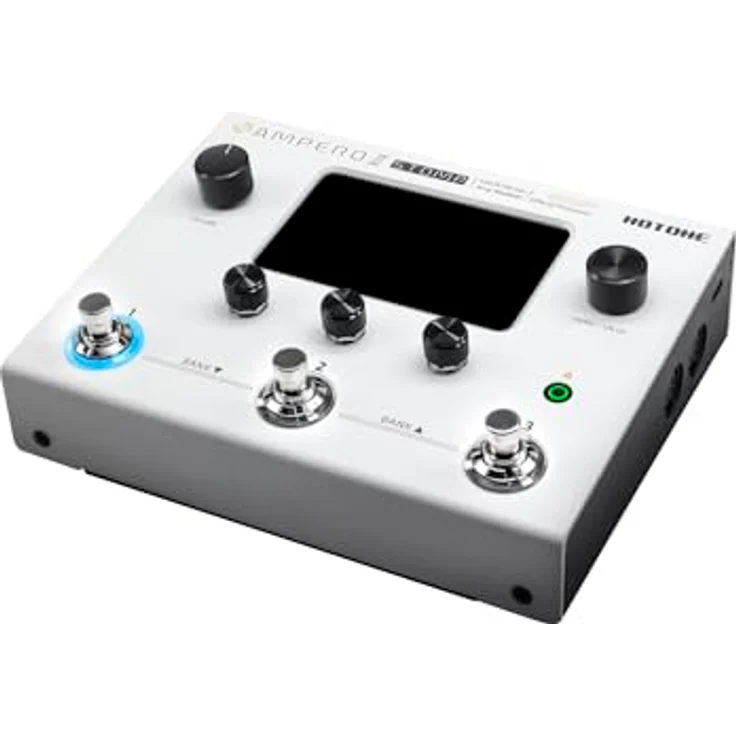 Hotone Ampero II Stomp, Gitarren-Multieffektpedal mit 460 Effekten, 87 Verstärkermodellen, 300 Presets und 4.3" TFT Touchscreen – Bild 1