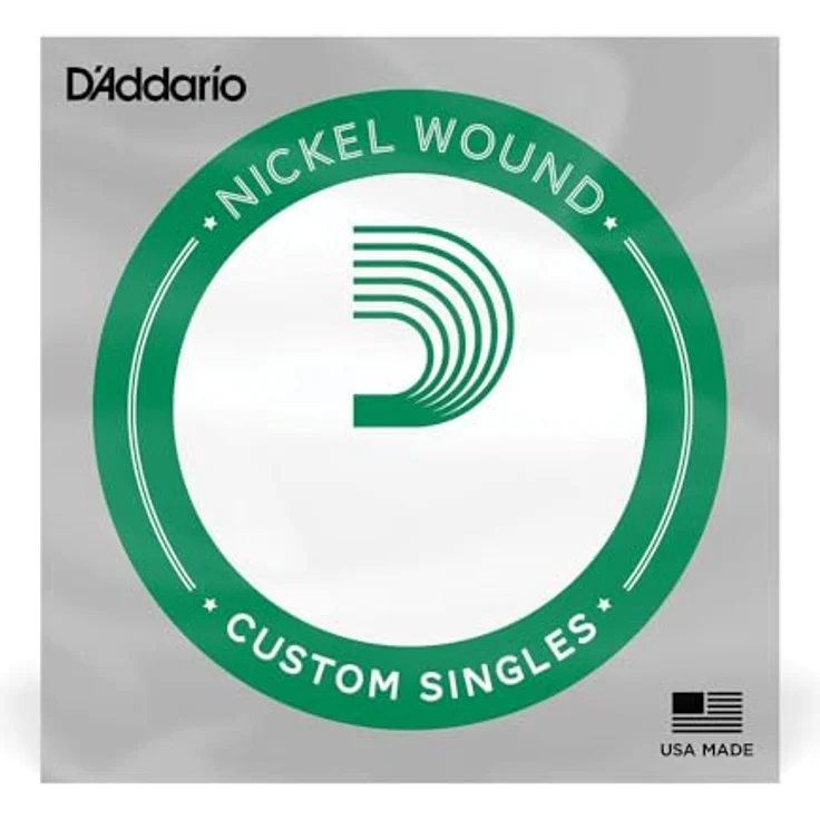 Daddario NW028, Einzelsaite für E-Gitarre, Nickel Round Wound, Stahlkern, Stärke 028w – Bild 1