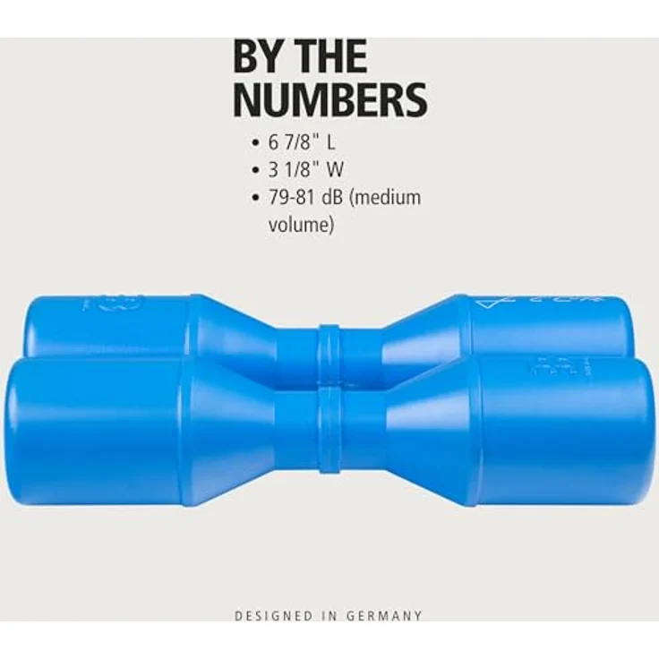 Meinl SH4GB Luis Conte Shaker, Doppel Shaker in Glacier Blue, Kunststoff mit Signatur von Luis Conte – Bild 6
