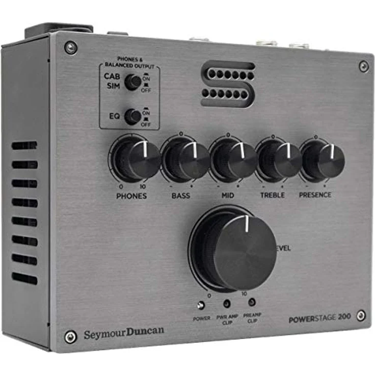 Seymour Duncan Ampli 200 Watt, E-Gitarren-Leistungsverstärker mit schaltbarem Entzerrer und Lautsprecher-Simulation – Bild 1