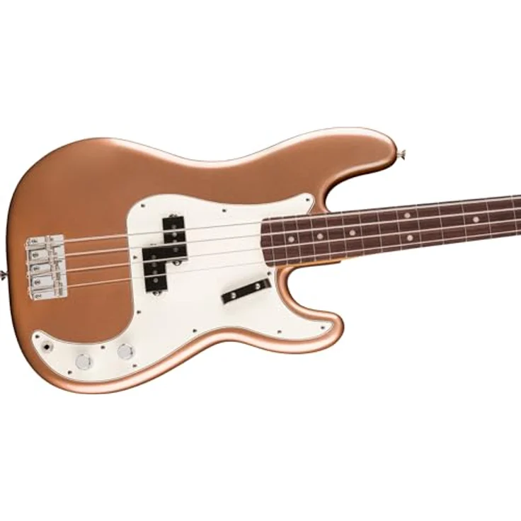 Fender Vintera III L 60s P Bass FMG, P-Style E-Bass aus Erle mit Ahornhals und Palisander-Griffbrett, Firemist Gold – Bild 5