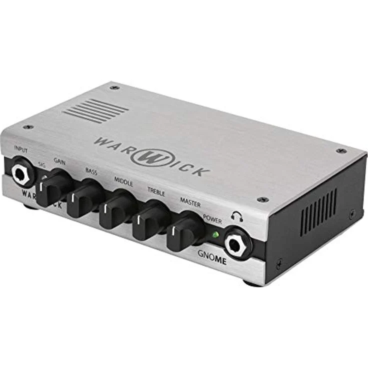 Warwick Gnome, Pocket Bass Amp Head mit 200 W, 3-Band EQ und XLR DI Ausgang – Bild 2