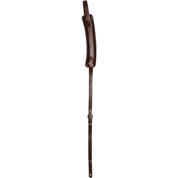 Daddario 19JL01 Lennon Ed Sullivan BR, Leder-Gitarrengurt nach historischem Vorbild, verstellbar von 87 cm - 140 cm, braun – Bild 5