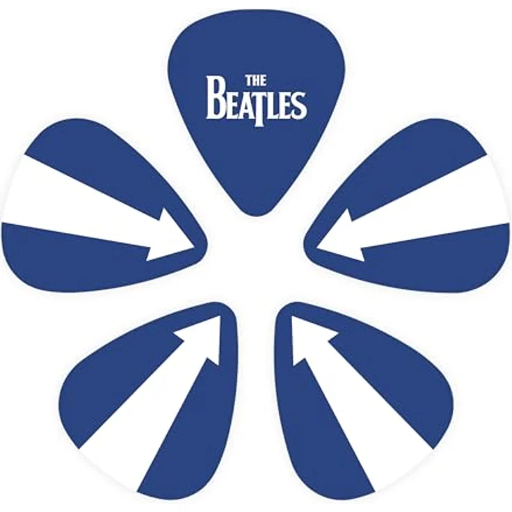Daddario 1CWH4-10B10 The Beatles Arrow, Medium Gitarrenplektren im 10er-Pack, inspiriert von der Ed Sullivan Show – Bild 2