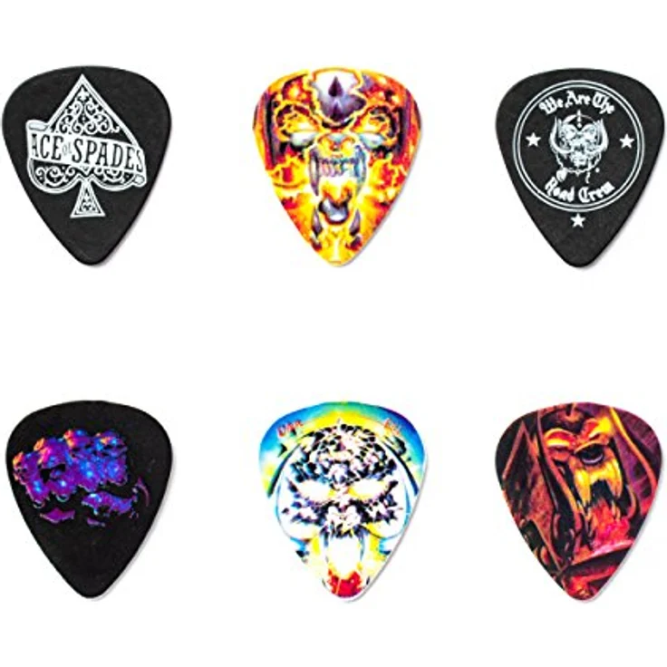 Dunlop Motorhead Album Art Pick Set, Plektrum Set mit 6 Stück in Tin Box, Tortex, Stärke 0,88mm – Bild 2
