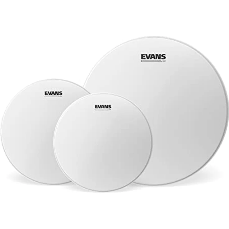 Evans FellSet G1, coated Fusion, Schlagzeugfellset für optimale Klangbalance und hochwertige Verarbeitung – Bild 1