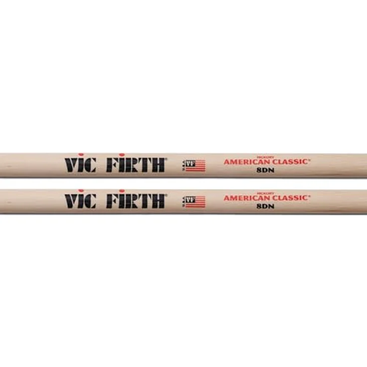 Vic Firth 8DN American Classic Hickory, Drumsticks mit Nylonkopf, Länge 406 mm, Durchmesser 13,7 mm – Bild 5