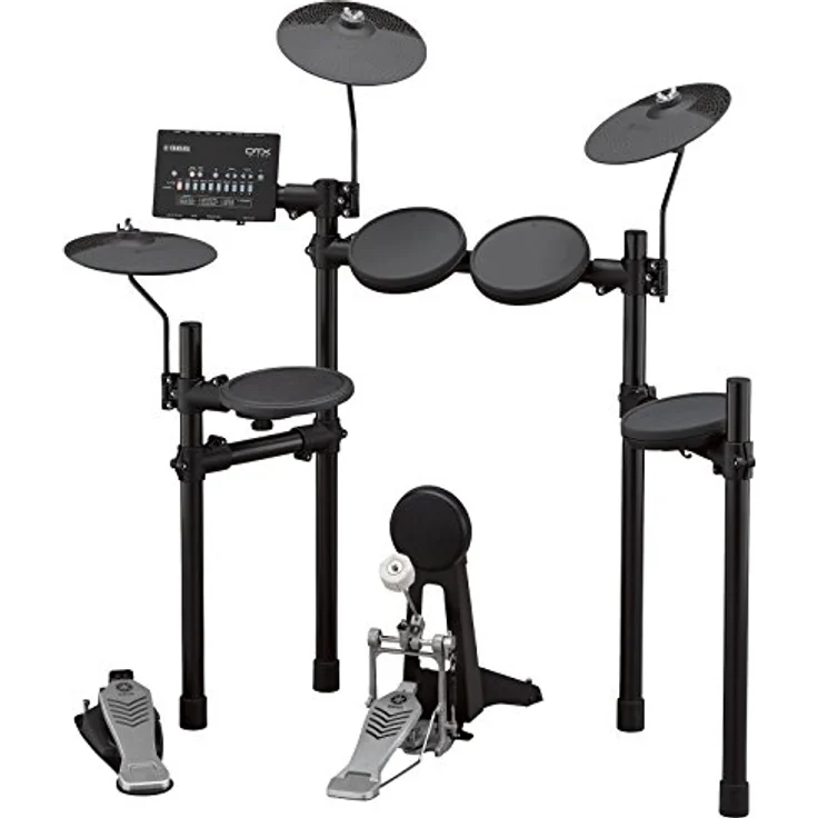 Yamaha DTX452K E-Drum Set, DTX402 Modul mit 287 Sounds, 10 Benutzerkits, inklusive 7,5" Snare, Tom Pad und 10" Beckenpad – Bild 2