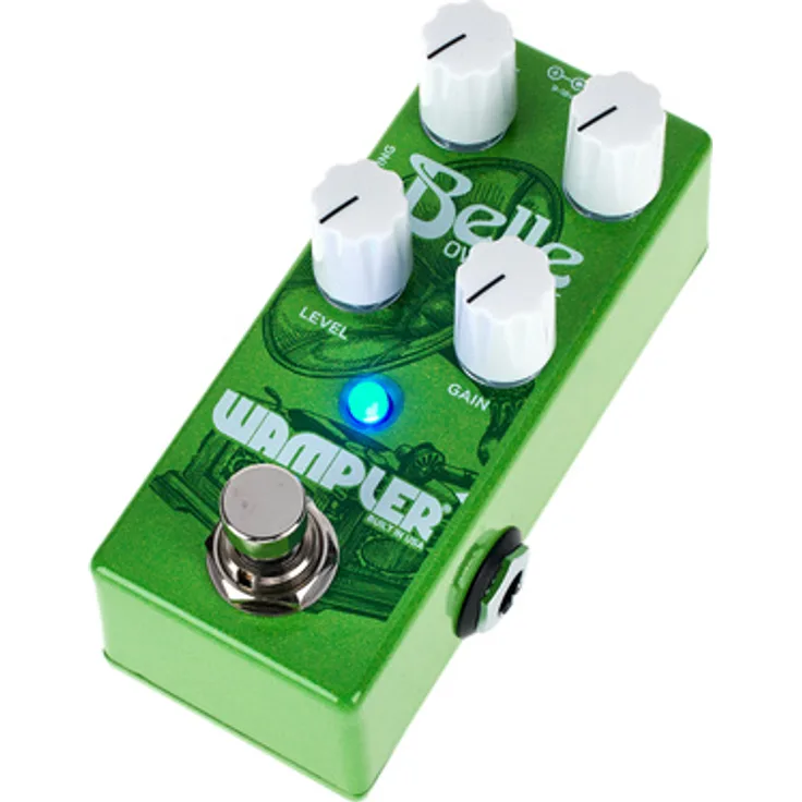Wampler Belle Overdrive, Effektpedal für E-Gitarre mit Bassregler und transparentem Overdrive