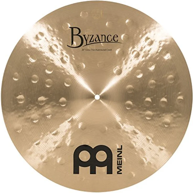 Meinl Cymbals Byzance Traditional Extra Thin Hammered Crash 20 Zoll (50,80cm), B20 Bronze, handgehämmert, traditionelles Finish – Bild 1