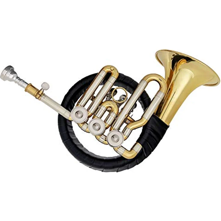 Classic Cantabile Posthorn, Schallbecher 125mm, 11,5mm Bohrung, inkl. Mundstück & Tasche – Bild 2