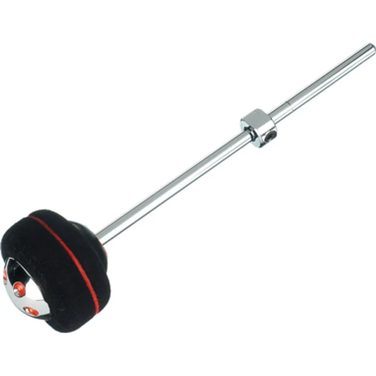 Pearl B-300F Demon Drive Beater, Filz Bass Drum Beater mit Anti-Vibration Elastomer Einsatz