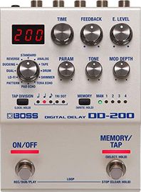 BOSS DD-200 Digitales Delay-Pedal