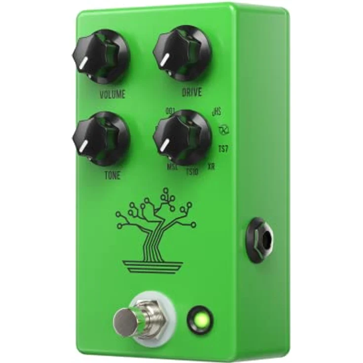 JHS Pedals The Bonsai, Overdrive Effekt Pedal mit 9 Tube Screamer Modi, analog, Metallgehäuse – Bild 2